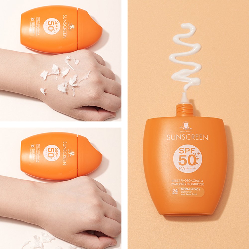 Wholesale Natural Tinted Lightweight Sun Protection Facial Moisturizer Whitening Organic Sunscreen Spf 50 Face Cream