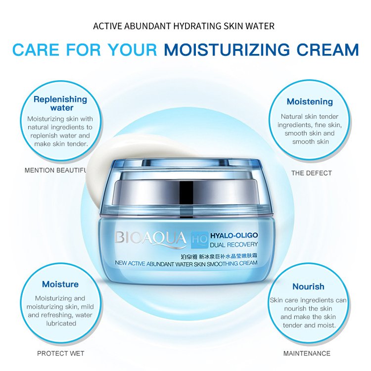private label New Ice Spring Essence Water Moisturizing Anti Wrinkle Hyaluronic Acid face cream