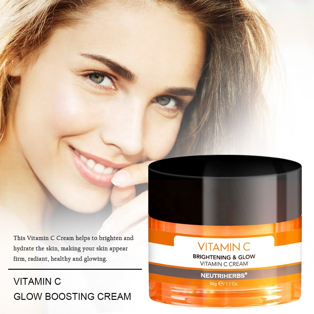 Skin Whitening Glowing Moisturizer Brightening Natural Organic Face Vitamin C Cream Glow Face Cream