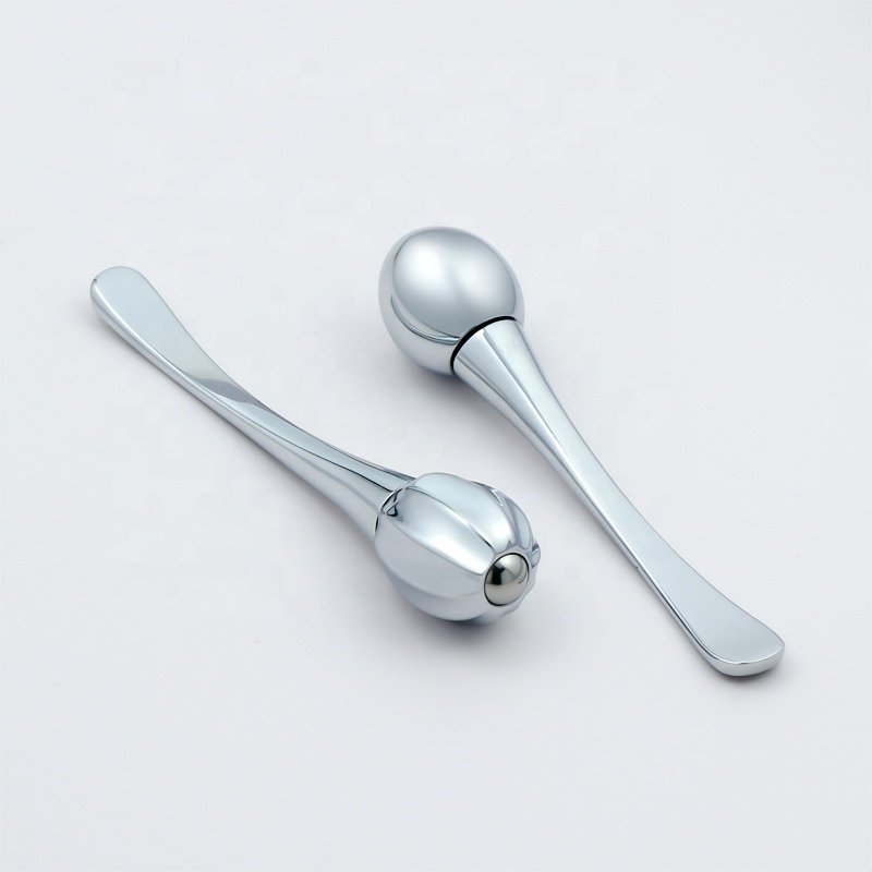 Dark Circles Eye Cream Spatula Mini Cosmetic Massage Ball Roller Stick for Facial Fatigue Divided Tool for Face Makeup