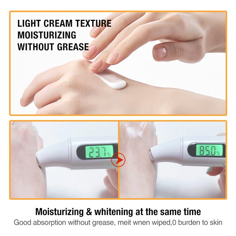 OBM JoyPretty Vitamin C Face Cream Custom Your Logo Whitening Moisturizing Niacinamide Vitamin C Cream for Face