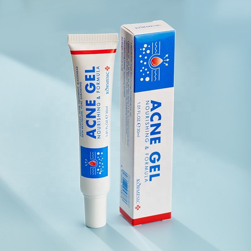 KORMESIC Face Cream Acid Gel Shrinking Pore Cleaning Cream Day and Night Skin Care Salicylic Acid Acne Face Cream