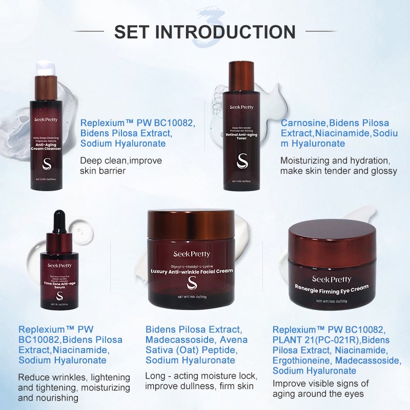Natural Anti Aging Instant Lift Face Shining Whitening Skin Tightening Day And Night Face Cream For Face