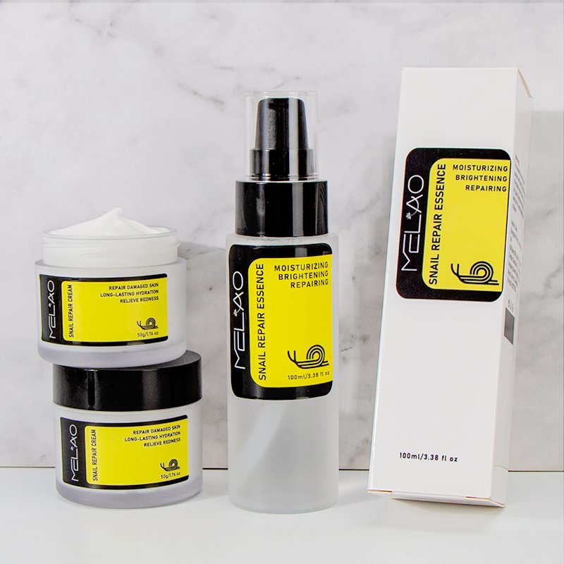 Korean Snail Mucin Hydrating Face Skin Repair Face Gel Serum Anti Age Face Cream For All Skin Types