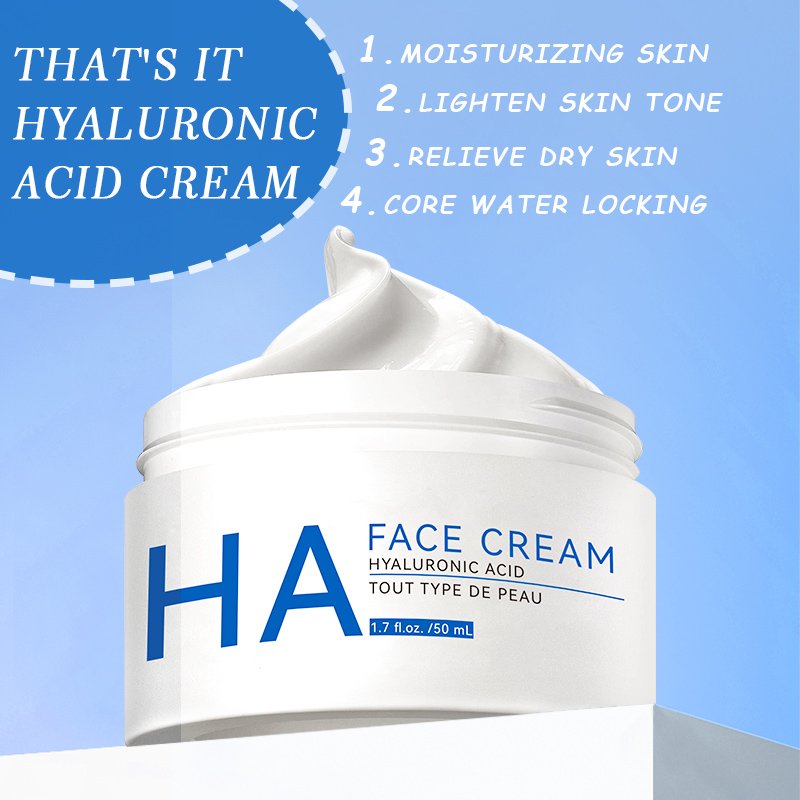 Enjoy Skin Hyaluronic Acid Moisturizer Face Cream Moisturizing Smooth Soft Hydrate Anti Wrinkle Face Cream With Vitamin C