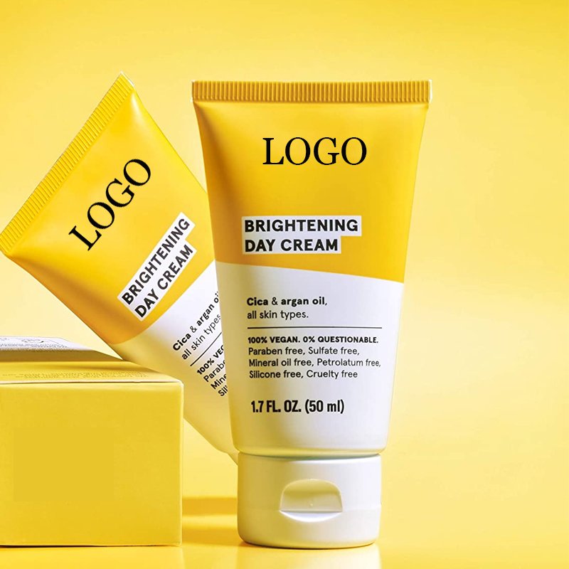OEM private label skin care cosmetics Turmeric Ginseng whitening cream lotion organic beauty face cream