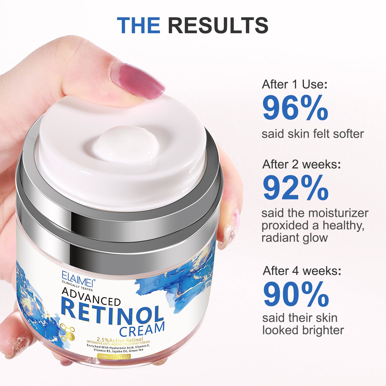 ELAIMEI private label sckin care repair customizing anti-aging anti-wrinkle beauty retinol moisturizer face cream