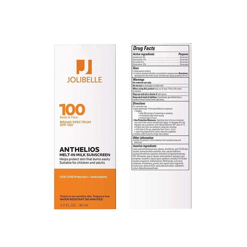 Wholesale Milk Body Face Sunscreen Lotion Broad Spectrum SPF 100 Oxybenzone Octinoxate Free