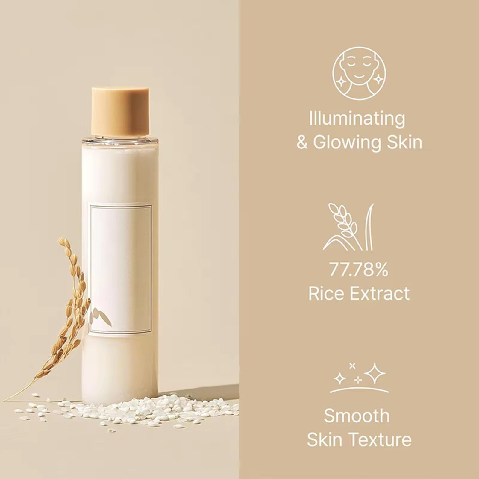 My Rice Cream Glow improves moisture skin barrier Nourishing deep soothing skin cream changes dull skin