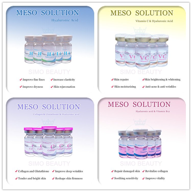 Skin glow meso cream collagen mesotherapy solution