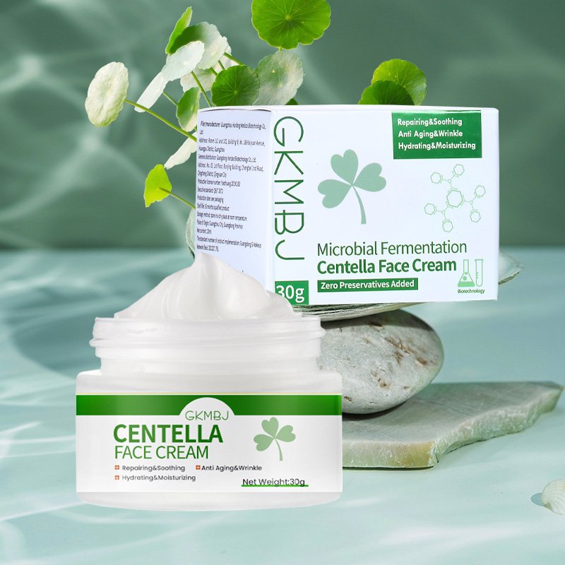 microbial fermented skin care,sensitive licorice surgery swelling acne removal,repairing whitening centella soothing face cream