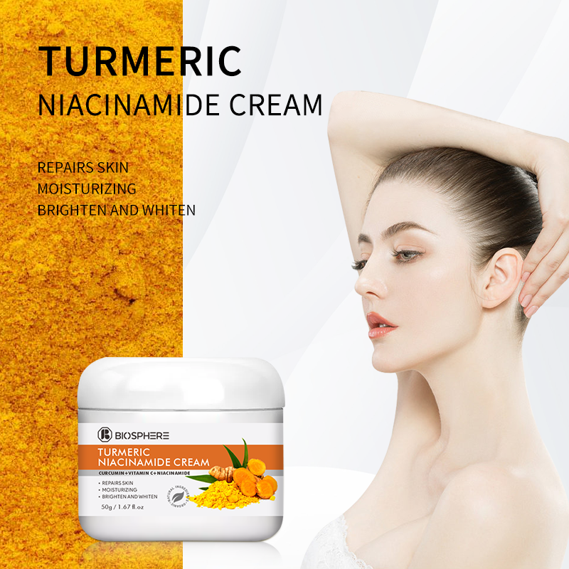 Halal Approved Skin Bleaching Cream Whitening Anti-Oxidation Moisturizer Turmeric Korean Whitening Creams For Face And Body