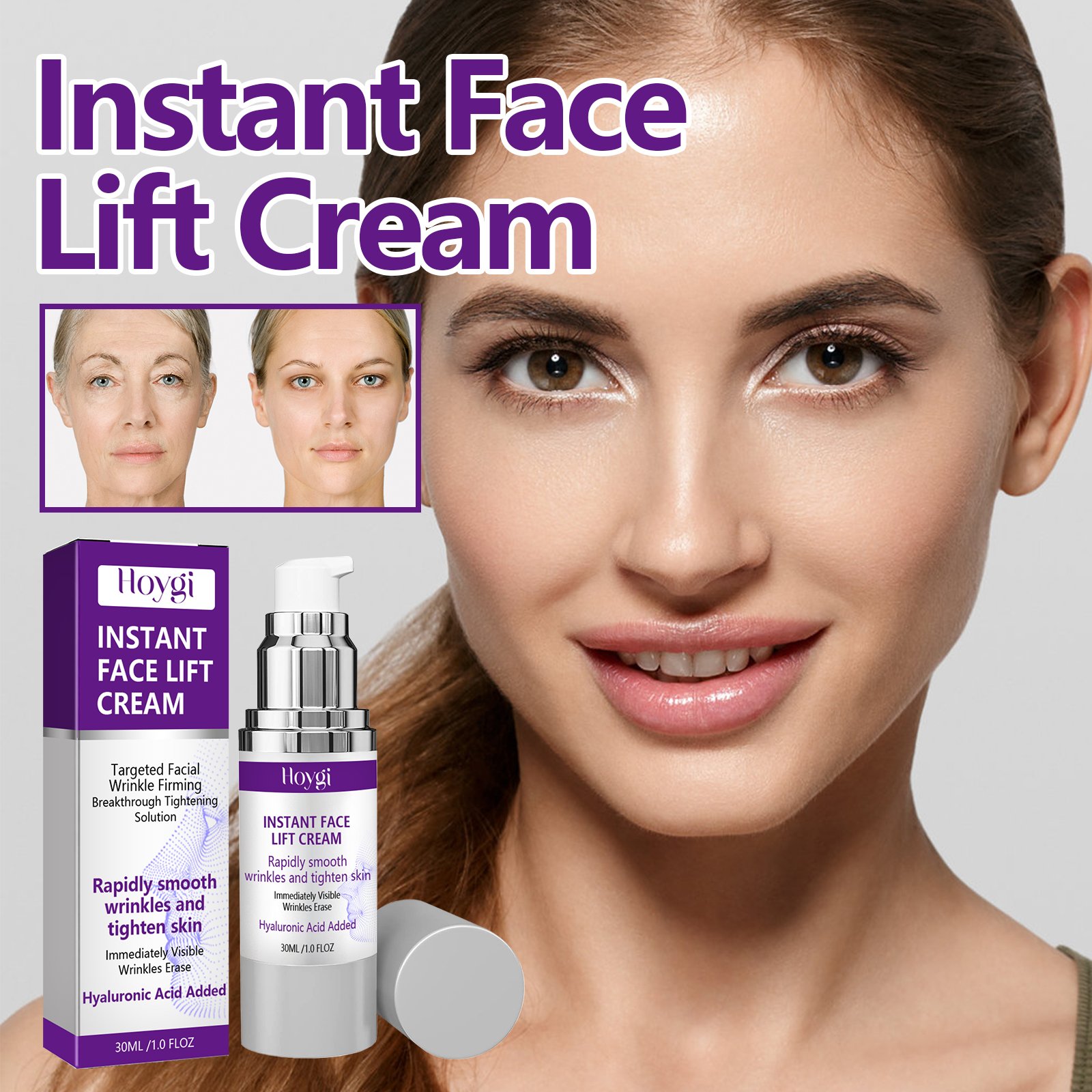 Wholesale Private Label Instant Face Lift Cream Temporary Skin Tightening Cream