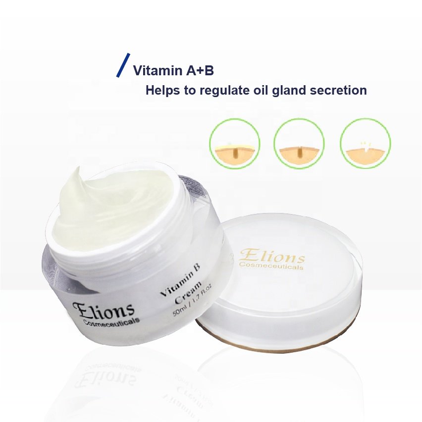 Herbal Moisturizing Facial Cream Oily Skin Aloe Vera Ginseng Allantoin Anti-Wrinkle Treatment Reduces Clogged Pores Evens Skin