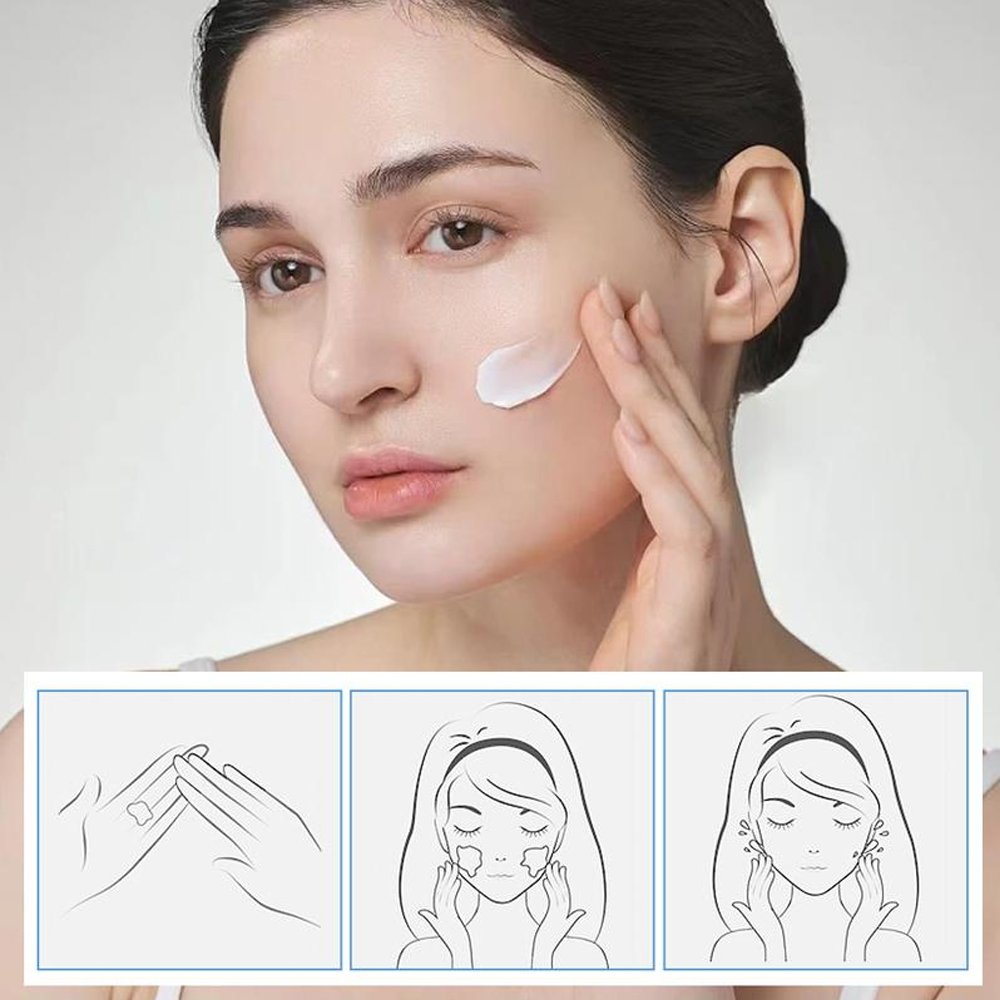KOEC Snail Mucin 92% Moisturizer Daily Face Gel Cream for Dry & Sensitive Skin, 50g / 1.76oz Cleanser Moisturizing Skincare