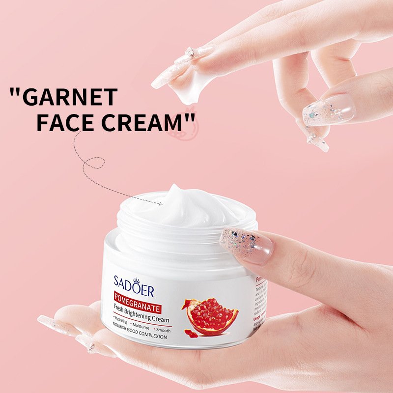 Nourishing and brightening pomegranate fresh and beautiful face repair antioxidant face cream