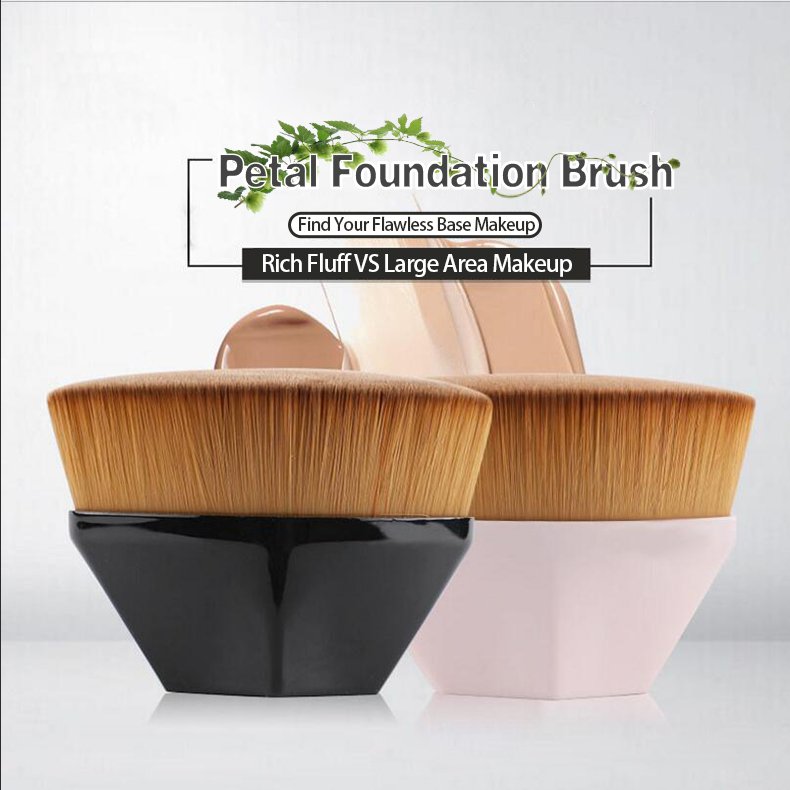 Hot Portable Beauty Magic Single Foundation Brush Flat BB Cream Kabuki Makeup Foundation Brush