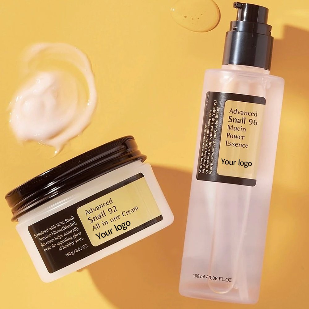 Korean Whitening Anti Aging Facial Cream in One Repair Skin Whitening Moisturizer Face Cream Advanced Snail Mucin 92 All Day OEM