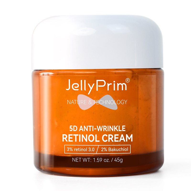 Custom logo Retinol face cream private label organic Vegan Anti Aging Wrinkle Removal Dark Spot whitening face cream
