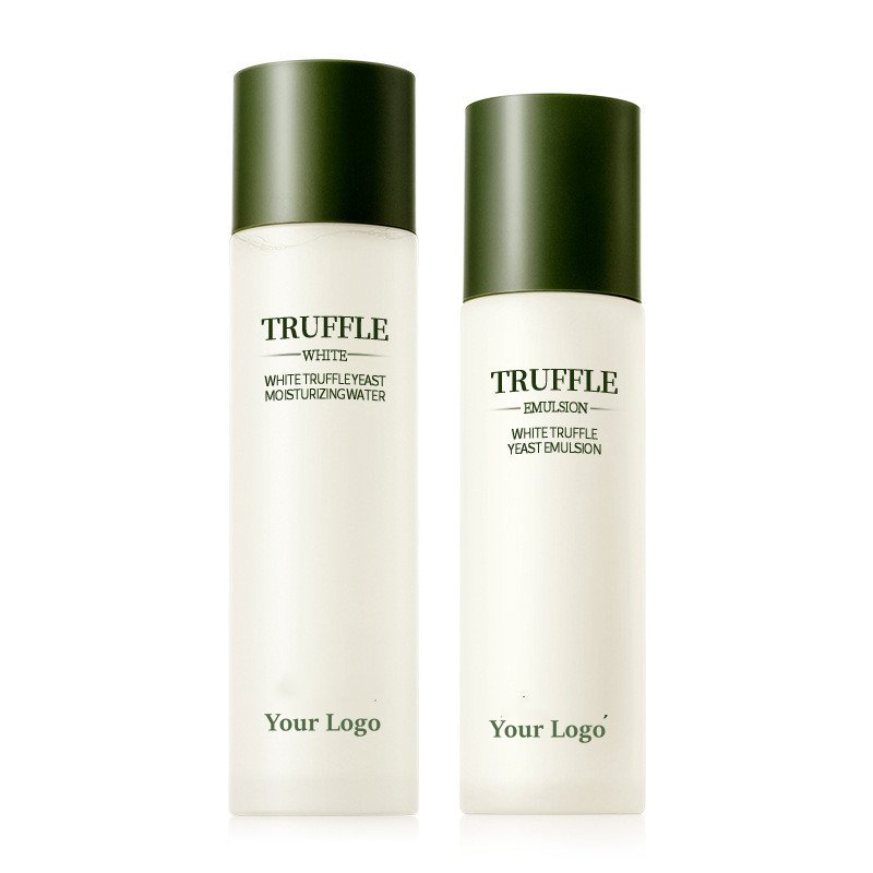 White truffle yeast moisturizing face skin toner lotion emulsion skin care products set for women