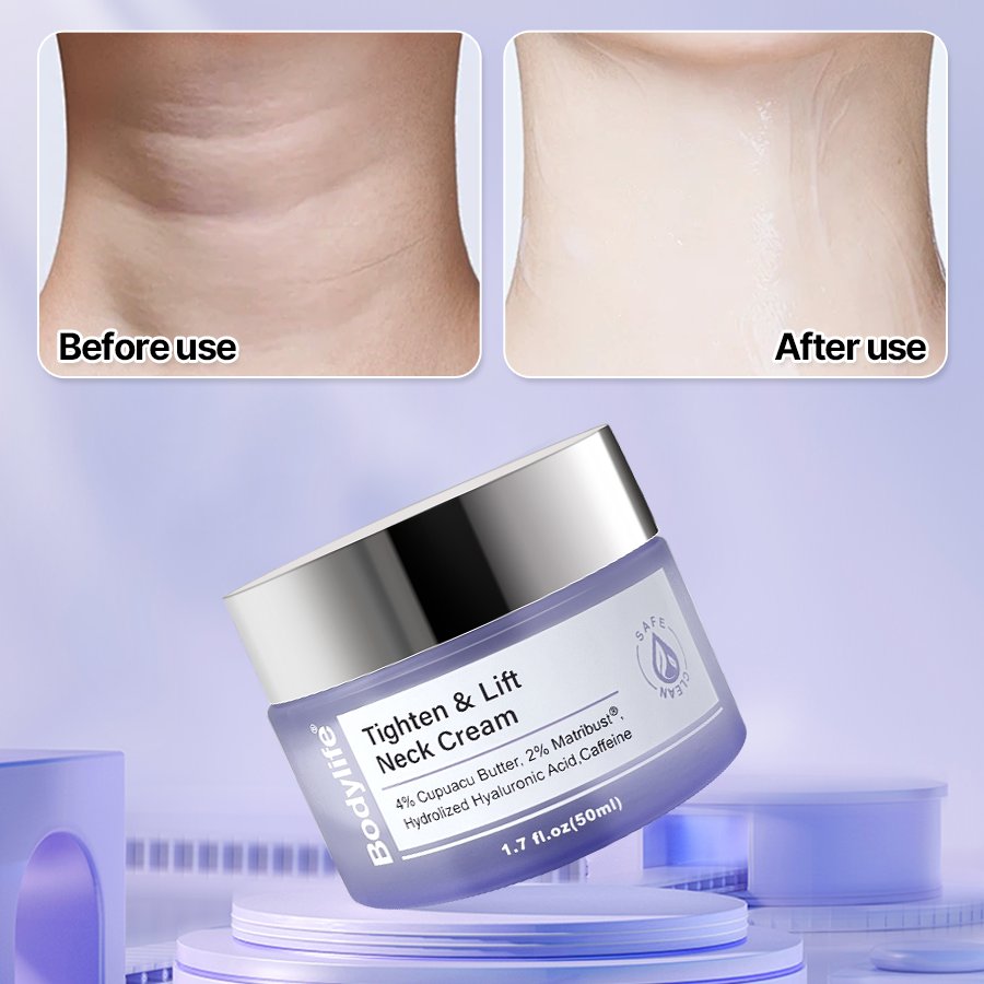 Anti-Aging Neck Firming Cream Wrinkle Tightening and Skin Tone Lift Moisturizer Targeted Face Cream & Lotion