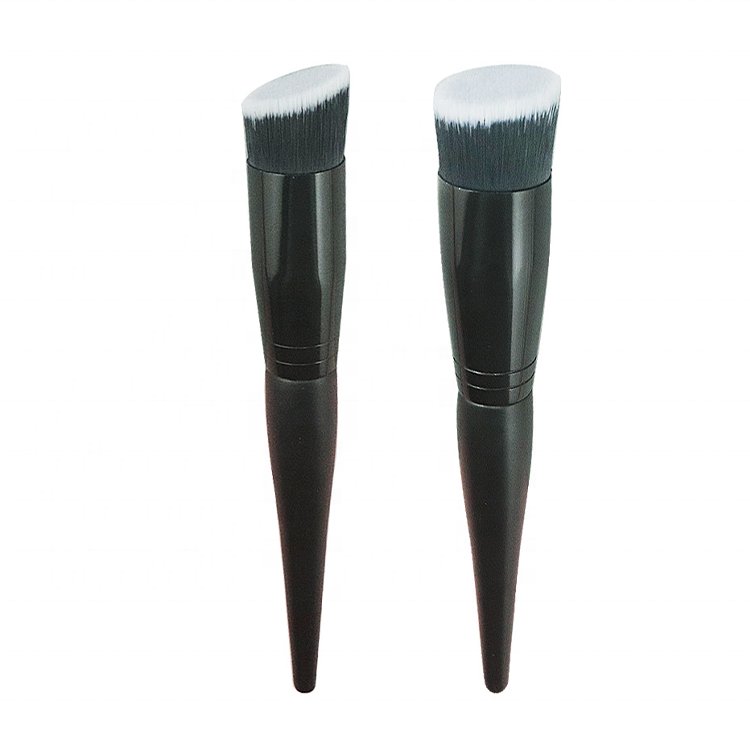 Single Flat Concealer Powder Cosmetic Base Foundation Soft Fiber Bristle Custom Logo Best Wholesale Makeup Brush Trade Assurance