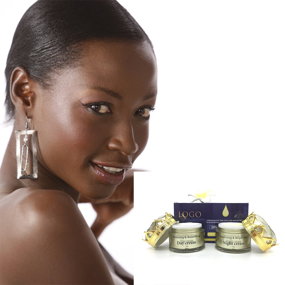 OEM Private Label Dark Spot Correct Day And Night Face Cream With Kojic Acid Bleaching Concentrate Cream