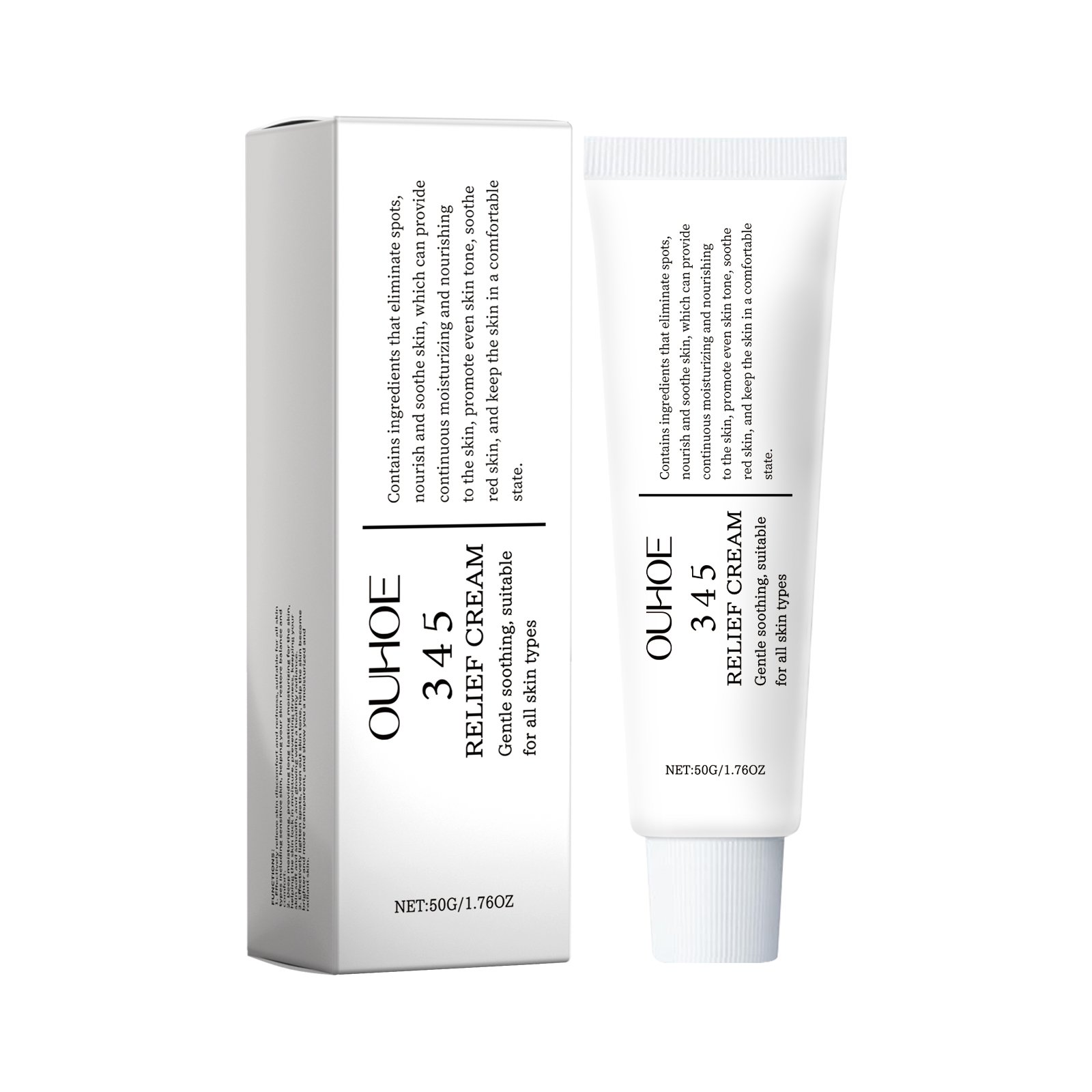 OUHOE Face Cream Gentle Moisturizing Face Cream Organic Face Cream Tube