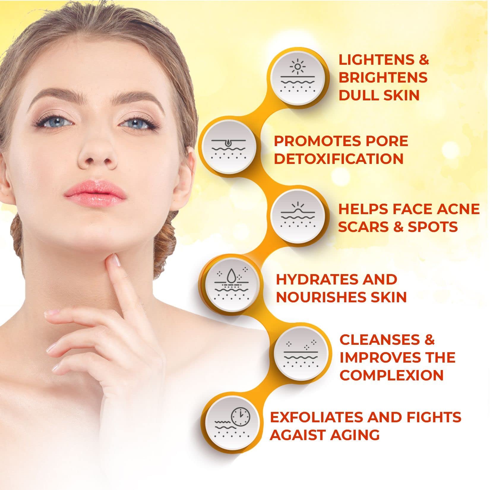 Dark Spot Corrector Remover Anti Aging Pigmentation Skin Care Brightening Whitening Lightening Moisturizer Turmeric Face Cream