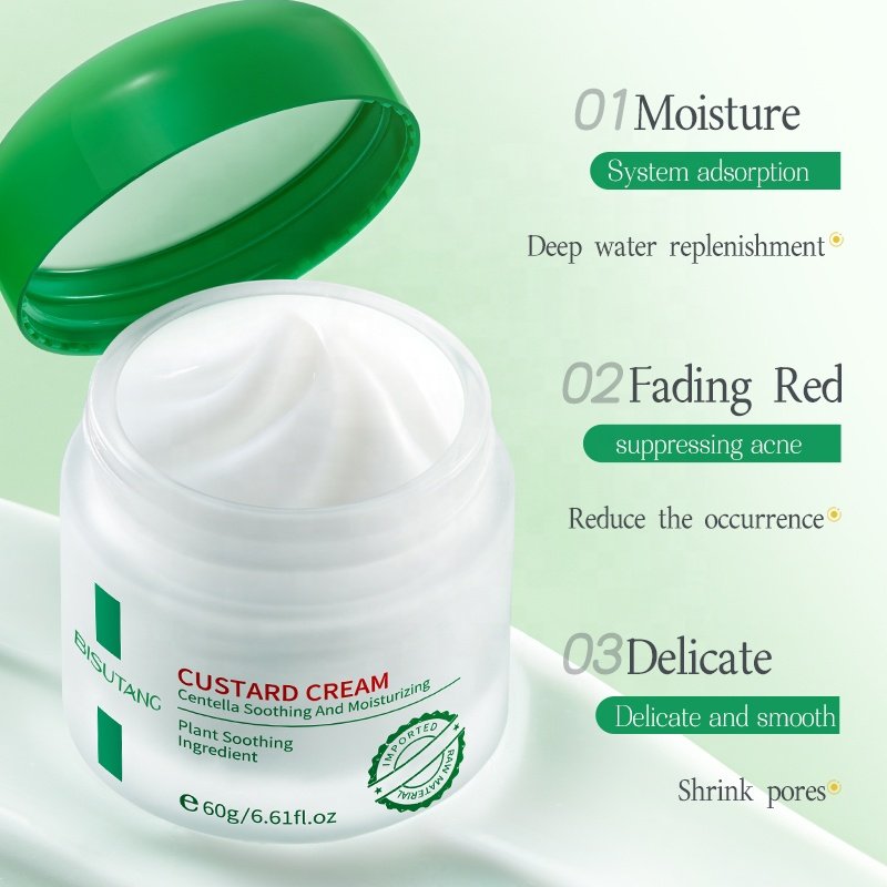 BISUTANG Centella Asiatica Soothing Moisturizing Jelly Cream 60g Hydrating Moisturizing Brightening Complexion Face Cream