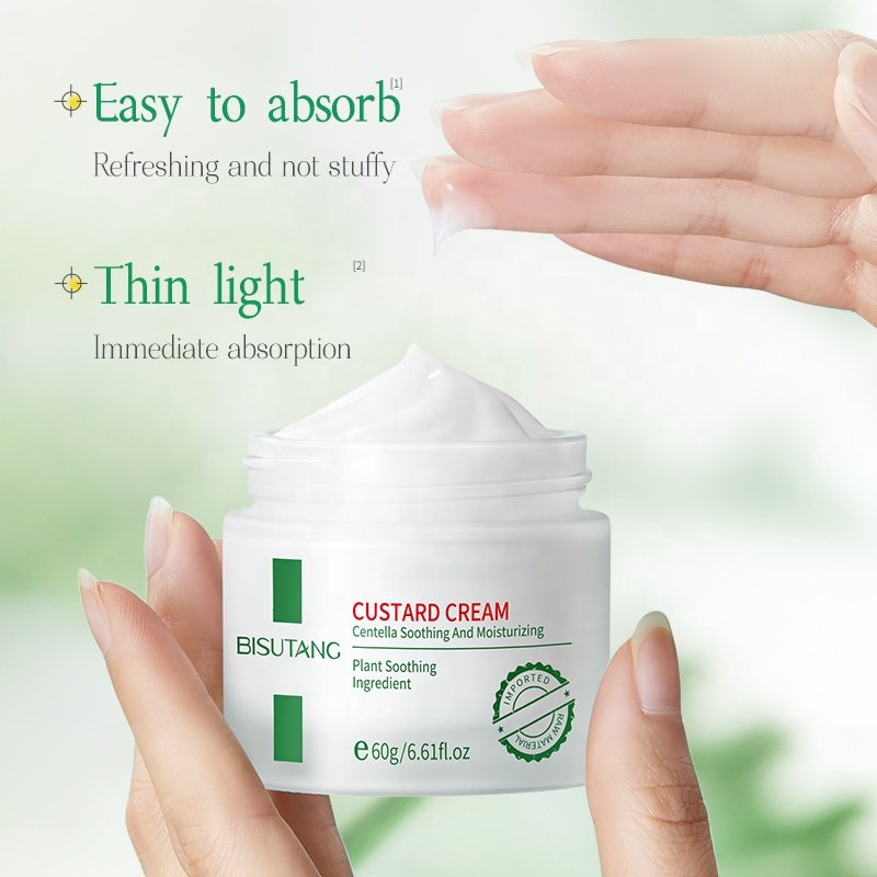BISUTANG Centella Asiatica Soothing Moisturizing Jelly Cream 60g Hydrating Moisturizing Brightening Complexion Face Cream