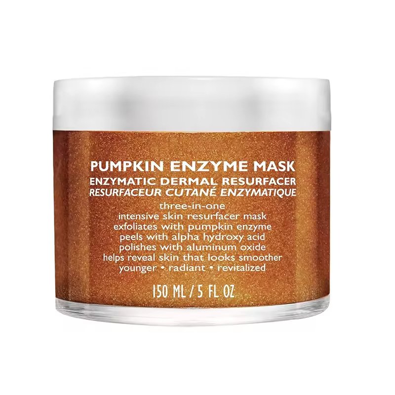 Private Label Nature Pumpkin Enzyme Pore Cleansing Detoxify Fine lines and Dullness Exfoliating Mask Pumpkin Enzyme Masks