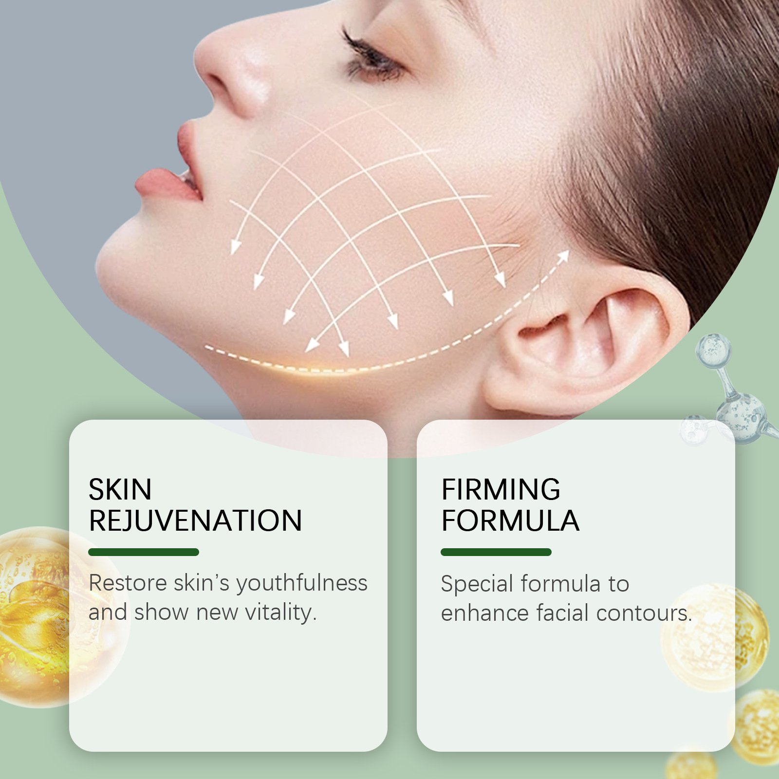 HOYGI Moisturizing Shrink Pores Oil Control Pimples Acne Wrinkle Firming Skin Care Face Cream