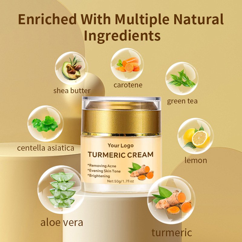 Boost Luster Herbal Whitening And Acne Removal Pimple Anti Acne Turmeric Face Cream