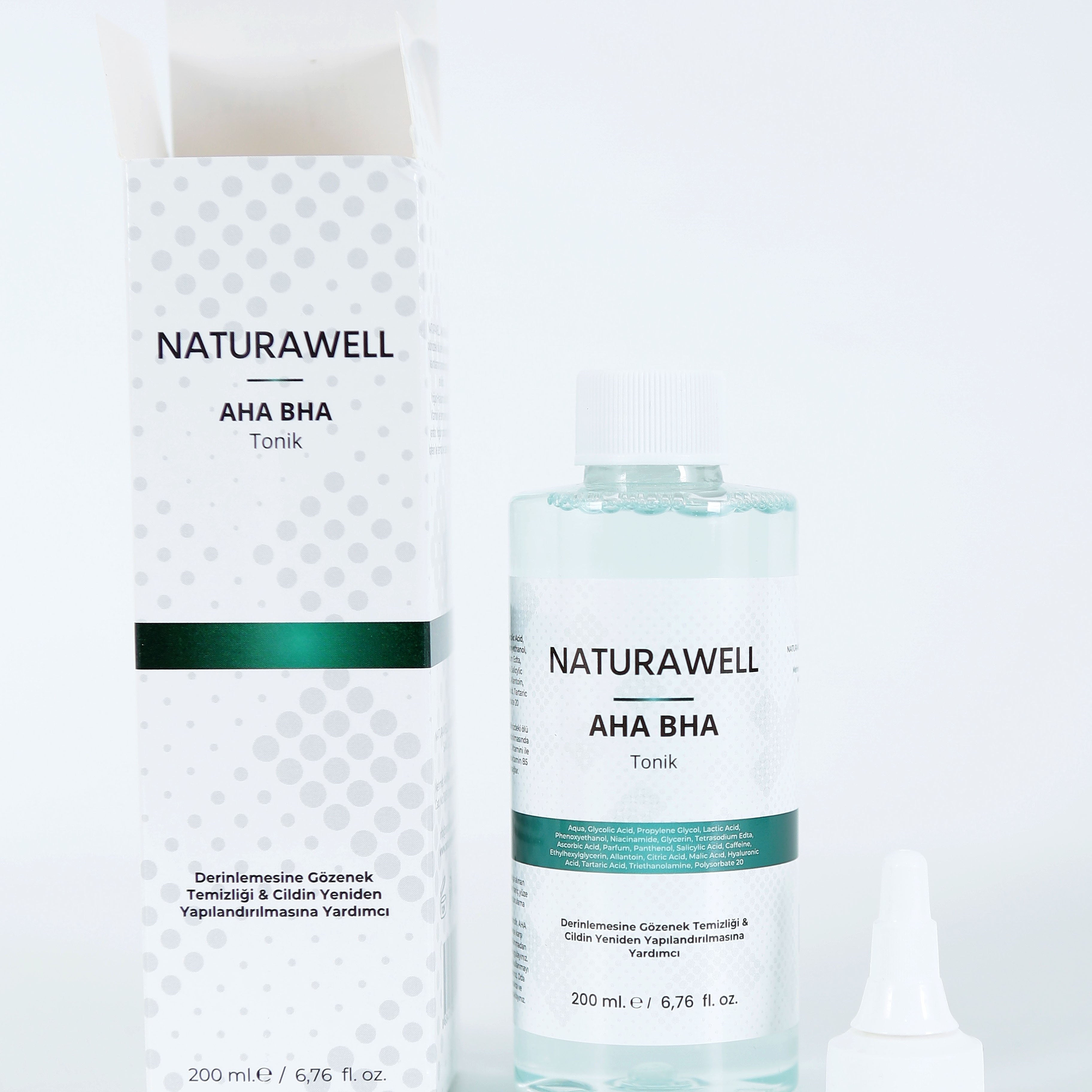 High Quality Pore Firming and Purifying Tonic 200 Ml Glycolic Acid 5% Aha Bha 200 Ml Brightening Tonic Worldwide Shipping