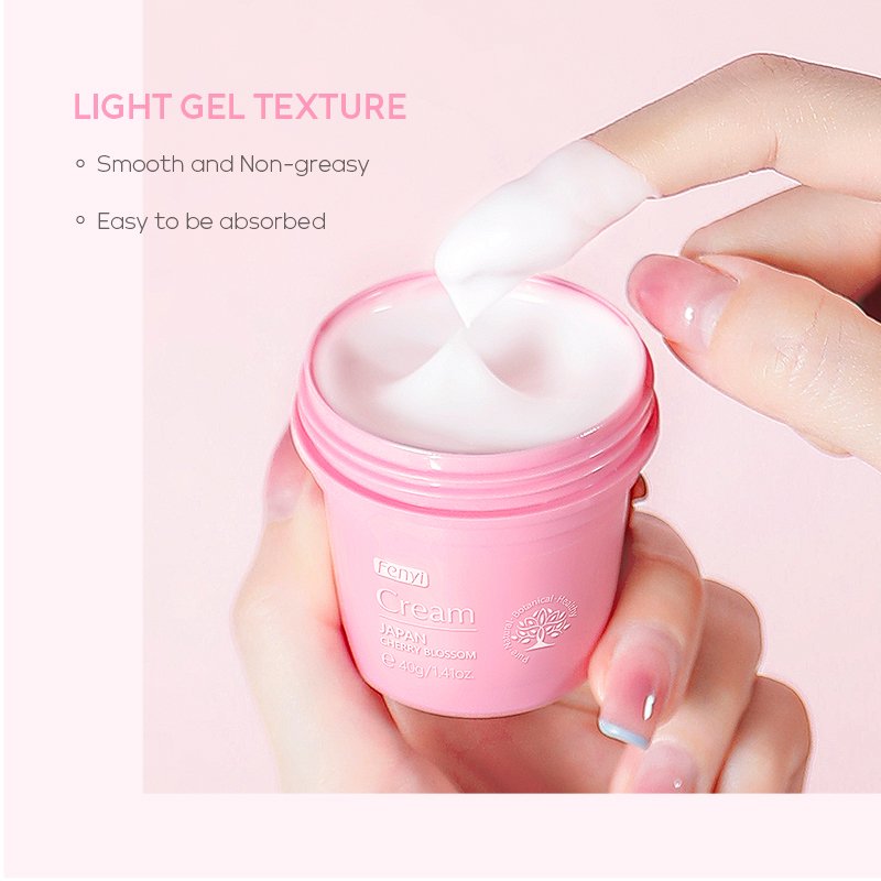 Fenyi Japan Cherry Blossom Hyaluronic Acid Moisturizer Facial Repair Cream Skin Tightening Lines Anti Wrinkle Face Cream