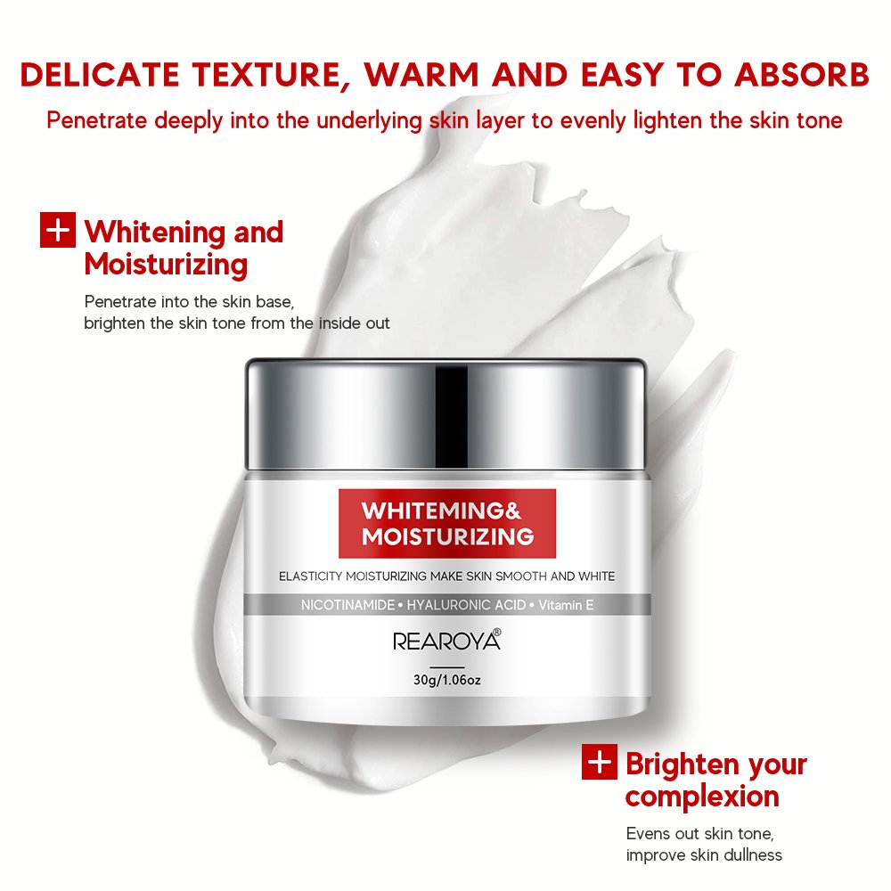 Skin Care Hyaluronic Acid Vitamin E Nicotinamide Soothing Whitening Moisturizing Face Cream