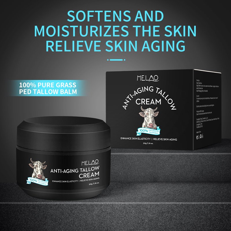 Dark Spot Remover Men Face Cream Anti Aging Wrinkles Beef Tallow Balm Daily Face Moisturizer Cream For Men