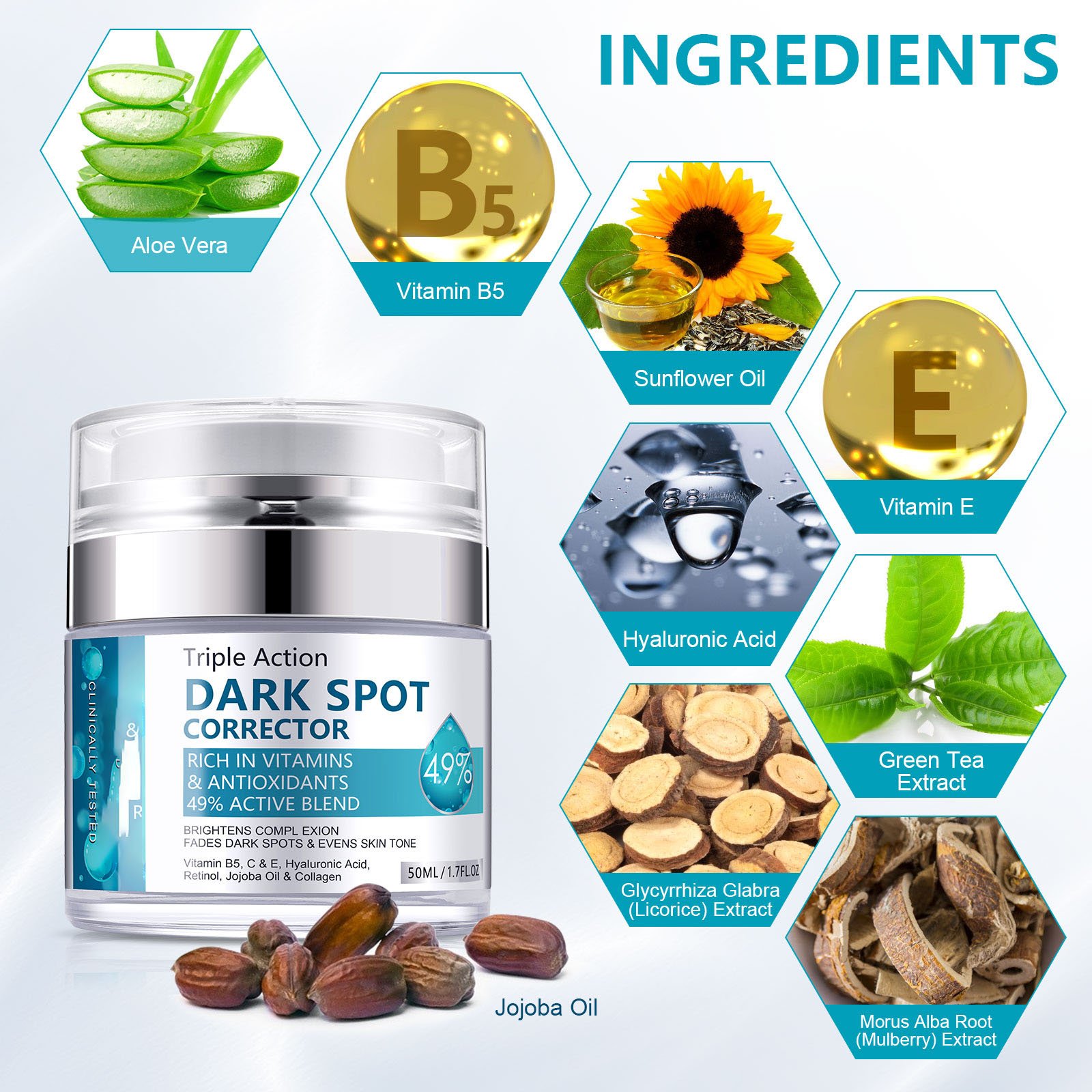 Private Label Removing Whitening Freckle Face Cream Skin Care Dark Spot Corrector Remover Whitening Anti Freckle Cream