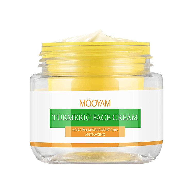 OEM ODM Supplier Skincare Anti Blemish Acne Treatment Cream Moisturizing Repairing Anti-Aging Turmeric Face Cream