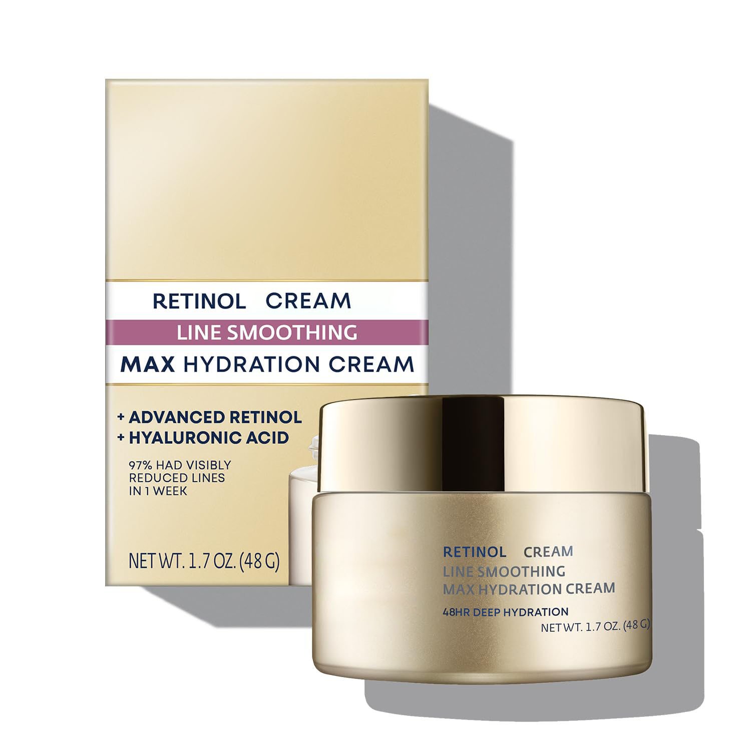 Retinol Correxion Daily Moisturizer Face Cream Lotion SPF 30 Skin Care Hydrating Treatment for Deep Wrinkles & Fine Lines