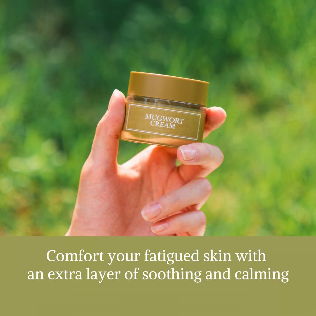 Customized Moisturizing Niacinamide Moisturizer Whitening Mugwort Face Cream For Face Glowing