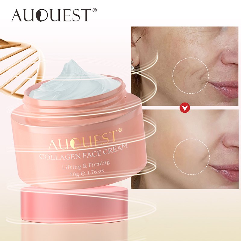 Private label orgnaic collagen face cream Moisturizing Whitening Removing Black Spot Anti-wrinkle Anti-wrinkle cream