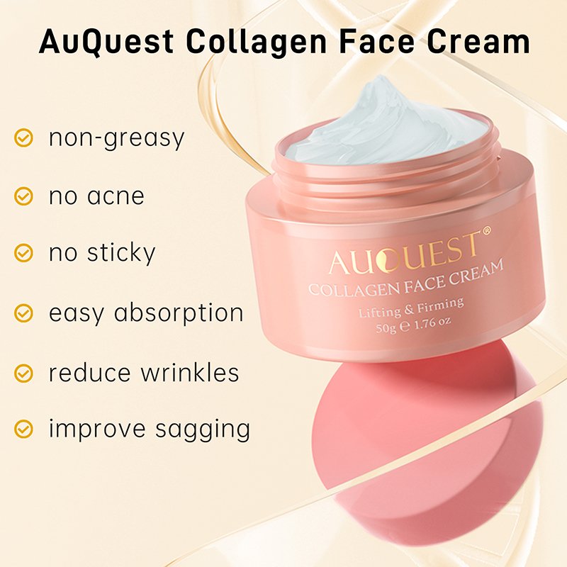 Private label orgnaic collagen face cream Moisturizing Whitening Removing Black Spot Anti-wrinkle Anti-wrinkle cream