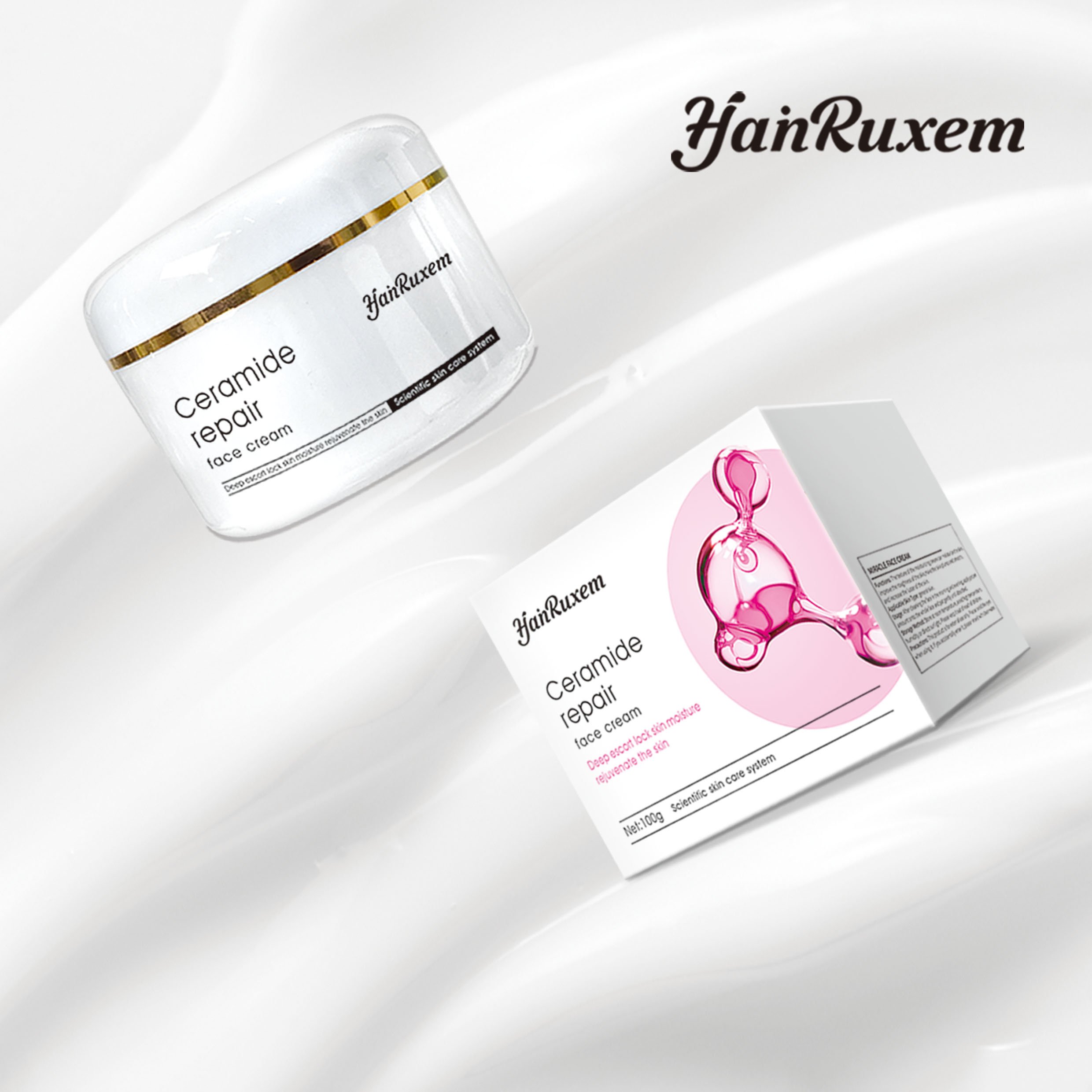 Wholesale Hot Sale Moisturizing Anti Aging Anti-Wrinkle Whitening Brightening Fullerene Moisturize Face cream for Body
