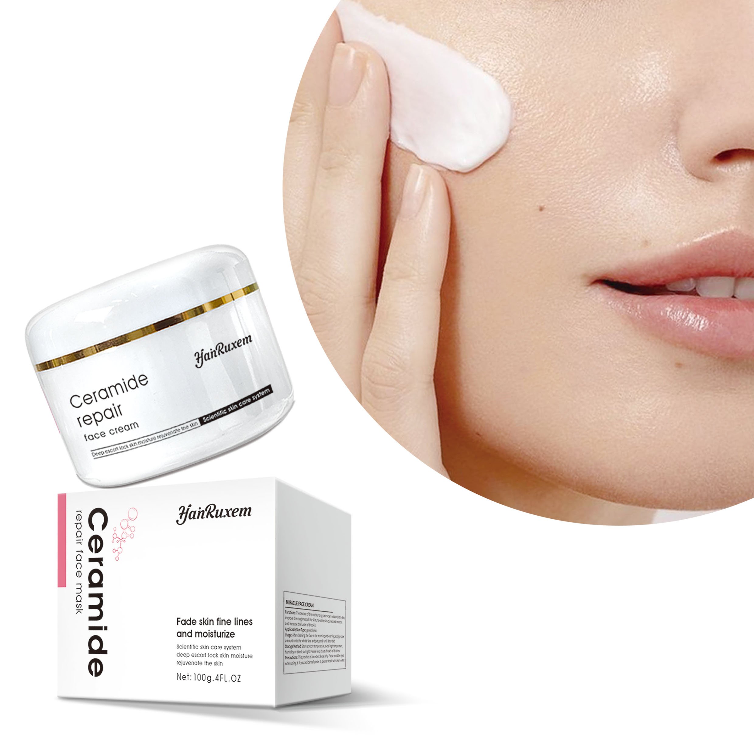 Wholesale Hot Sale Moisturizing Anti Aging Anti-Wrinkle Whitening Brightening Fullerene Moisturize Face cream for Body
