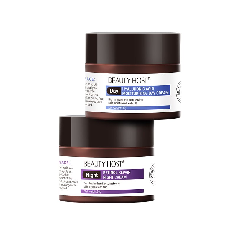 New Arrival Retinol Night Face Cream Anti Aging Anti Wrinkle Moisturizing Hyaluronic Acid Face Day And Night Cream