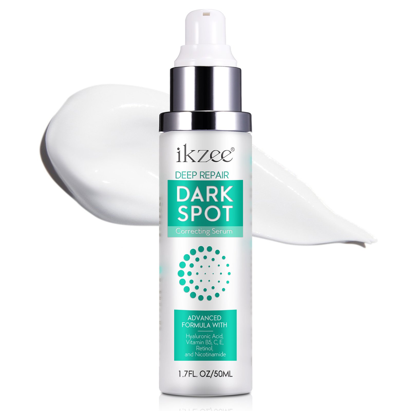IKZEE retinol niacinamide 50ml deep repair brightens skin reduces wrinkles tightens skin dark spot corrector remover face cream