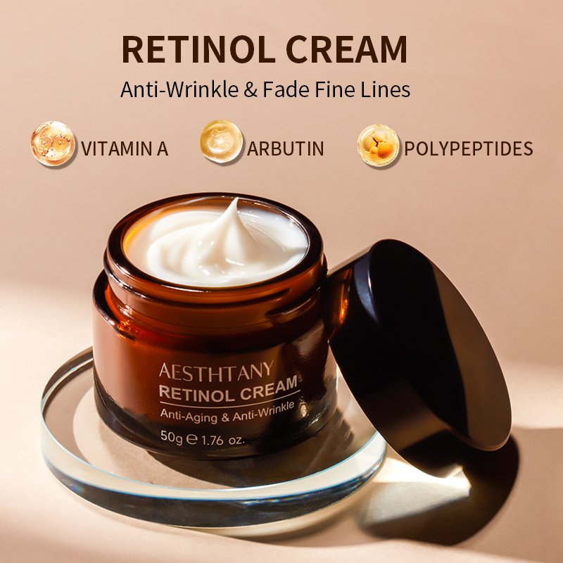 Retinol Antiaging Cream Moisturizer Anti Aging Cream Anti Aging Face Neck Reduce Wrinkle Retinol SKin Care Face Cream