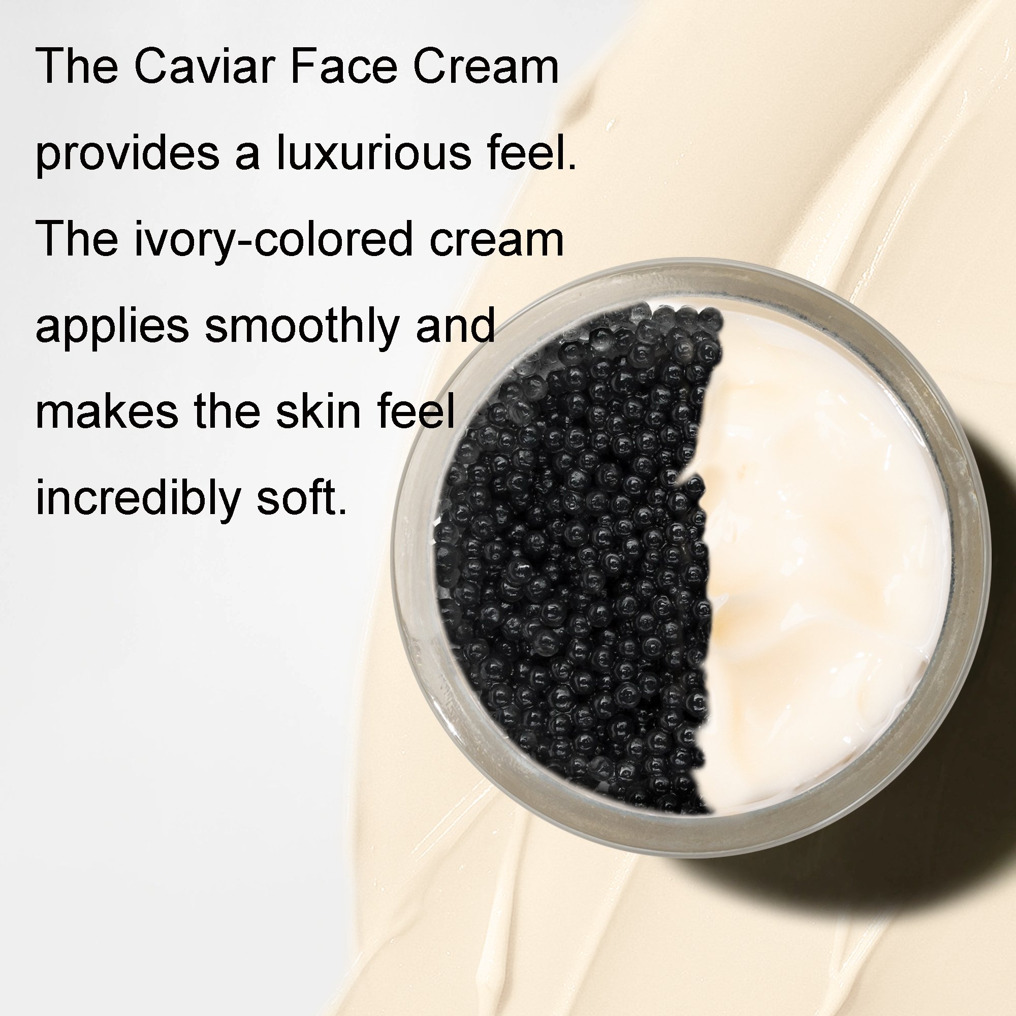 Whitening Anti Aging Sturgeon Caviar Facial Cream Manufacturers Caviar Skin Care Face Cream